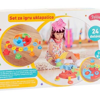 Edukativni Set Igra Uklapalica 33122