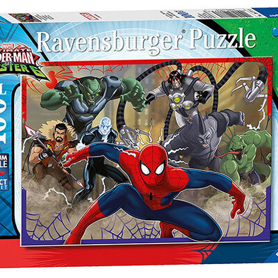 Ravensburger puzzle Dečije puzle - XXL - Marvel - Spider-man - Spiderman - Ultimate Spider-Man Vs Sinister 6  100 delova RA10777