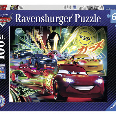 Ravensburger puzzle Dečije puzle - XXL - Disney - PIXAR - Cars Neon  100 delova RA10520