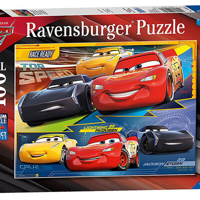 Ravensburger puzzle Dečije puzle - XXL - Disney - PIXAR - Cars 3  100 delova RA10961