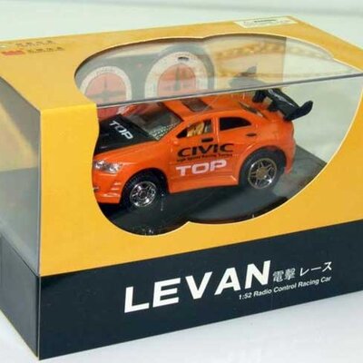 Mini Levan autić sa daljinskim upravljanjem narandžasti