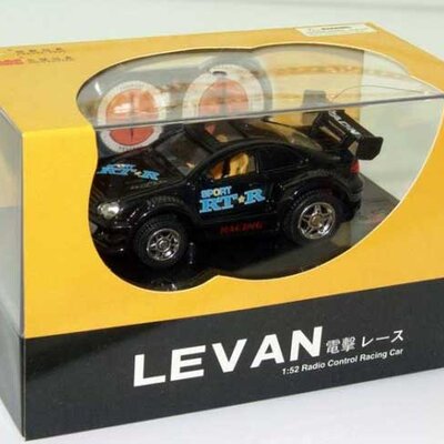 Mini Levan autić sa daljinskim upravljanjem crni