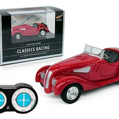 Mini Classic Racing autić sa daljinskim upravljanjem crveni