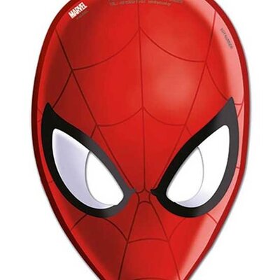 Dečije party maske 6 kom. Ultimate Spiderman PS85179