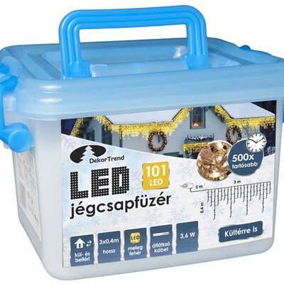 Novogodišnje Lampice LED Mreža Za Spoljnu ili Unutrašnju Upotrebu 6 x 0.4 m KDL 141