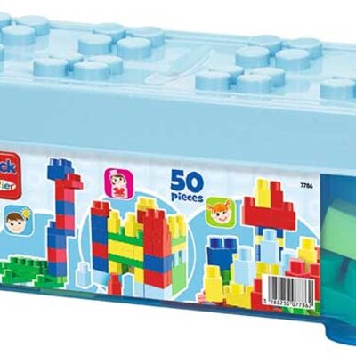 Ecoiffier krupne kocke 50kom SM007786