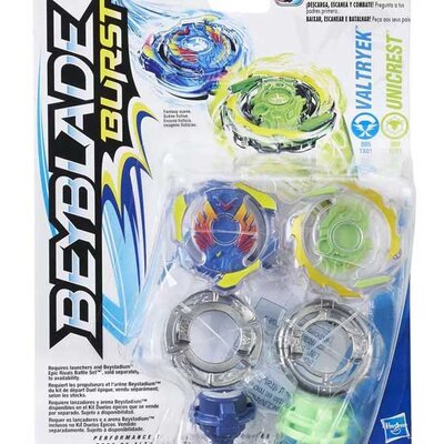 Hasbro BeyBlade Dual Pack Valtryek i Unicrest B9491