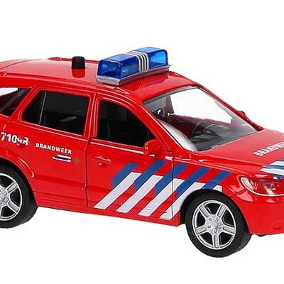 Super Cars Metalni Auto Policija 1/30 Crvena