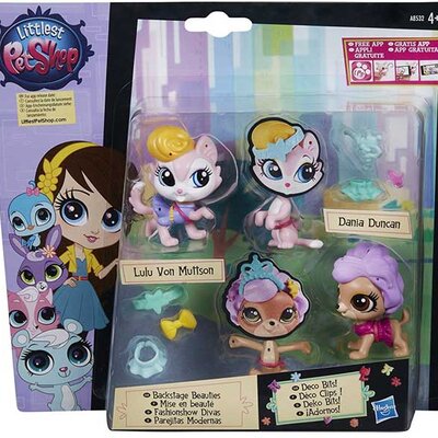 Hasbro Littlest Pet Shop Parovi Lulu Von Muttson i Dania Duncan A8232