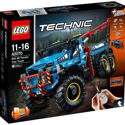LEGO® Technic - Model 2 in 1 - 6x6 All Terrain Tow Truck - Research Explorer Vehicle - Svestrani šlep kamion - Terensko istraživačko vozilo 1862 delova 42070