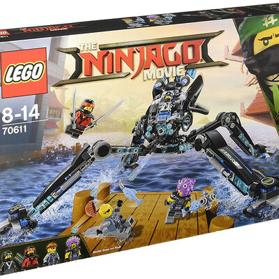 LEGO® NINJAGO kocke  Water Strider - Dugonogi vodohodač 494 dela 70611