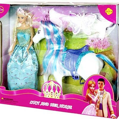 Defa Lucy Princeza Sa Konjem 33170 Plava Haljina