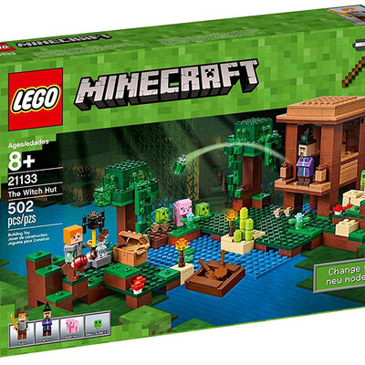 LEGO® Minecraft kocke  The Witch Hut - Vešticina kuća  502 dela  21133