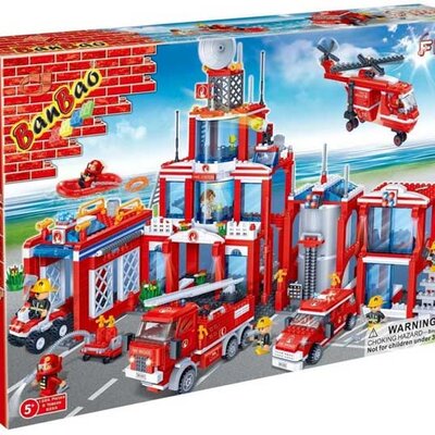 BanBao Kocke Vatrogasna stanica 8355