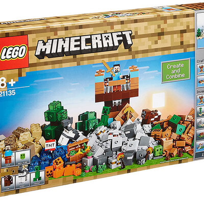 LEGO® Minecraft kocke  The Crafting Box 2.0 - Kutija za gradnju 2.0  717 delova  21135