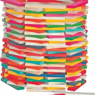 WoodyLand Drveni blokovi 200 komada 90808