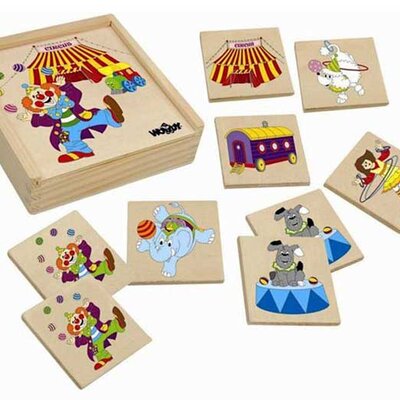 WoodyLand Društvena igra memorije Cirkus 93049