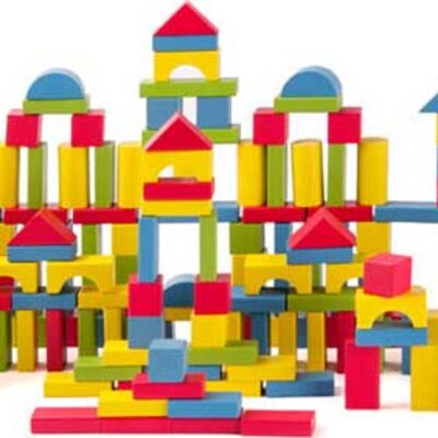 Woodyland Drvene kocke 200 komada 91869