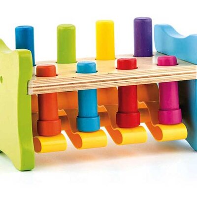 Woodyland Igračka sa čekićem Gore-Dole 91841