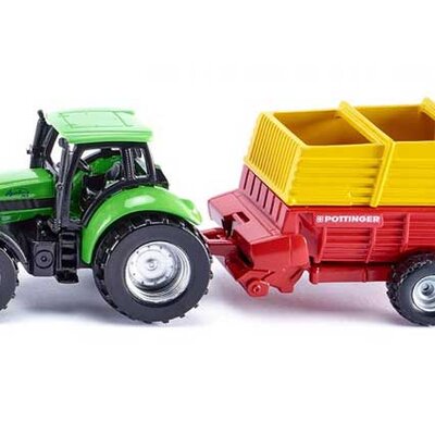 Siku Traktor sa tovarnim vagonom 1676