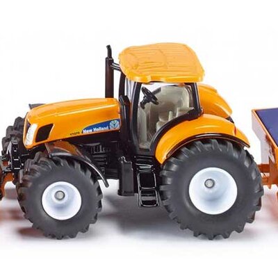Siku New Holland traktor sa plugom za sneg i rasipačem soli 2940