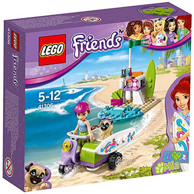 LEGO® FRIENDS kocke Mias Beach Scooter – Miin skuter za plažu 79 delova 41306