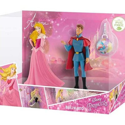 Bullyland Disney Figurice Aurora, Princ Filip i Privezak 13423