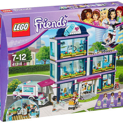 LEGO® FRIENDS kocke Heartlake Hospital – Hartlejk bolnica 871 deo 41318