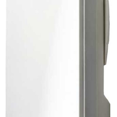 Grejalica za kupatilo sa sivim držačem peškira Touch Grey