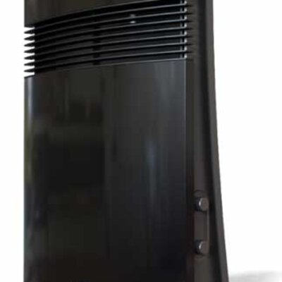 Ermete Giudici Litho grejalica sa ventilatorom Crna