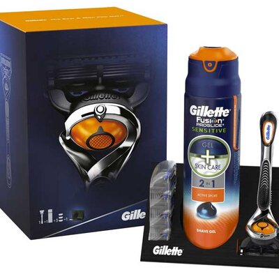 Brijač Set Gillette Flexball brijač + gel + stalak + 3 rez. 0501358
