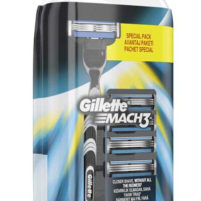 Brijač Gillette Mach3 sa 4 rezervne glave 0501365