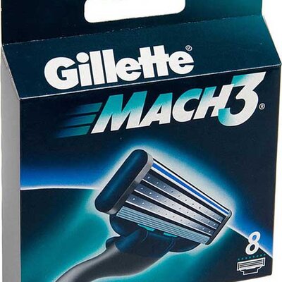 Gillette Mach3 Osam rezervnih glava brijača 0501407