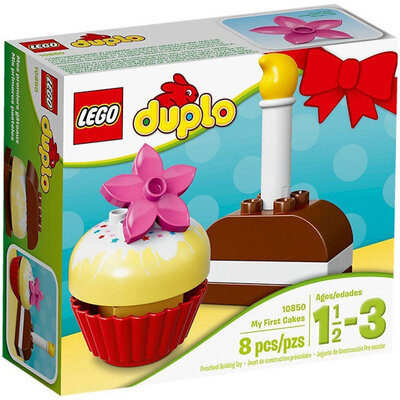 LEGO® DUPLO® kocke My First Cakes – Moja prva rođendanska torta 8 delova 10850