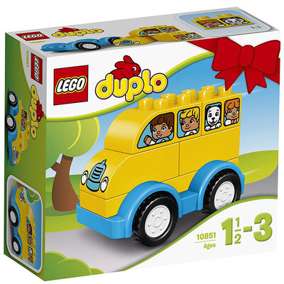 LEGO® DUPLO® kocke My First Bus – Moj prvi autobus  6 delova 10851