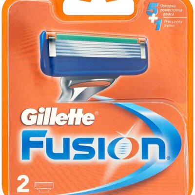 Gillette Fusion Dve rezervne glave brijača 0501122