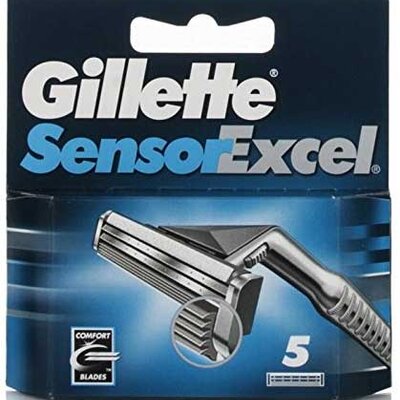 Gillette Sensor Excel Pet rezervnih glava brijača 0501045