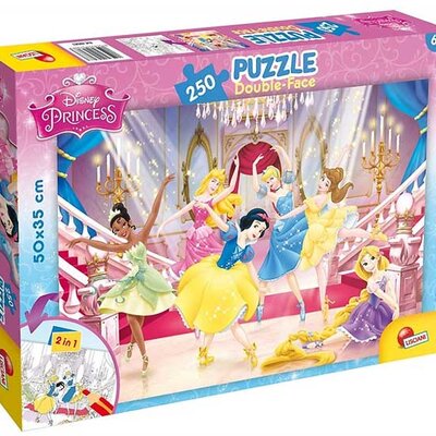 Lisciani Slagalica 250 Delova Princeze 2u1 Složi i Oboji 31692