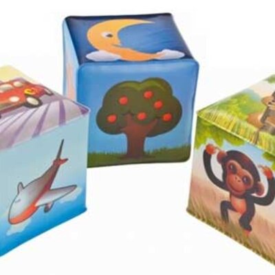 Canpol Igračka Mekana Kocka 2/706 Assorted