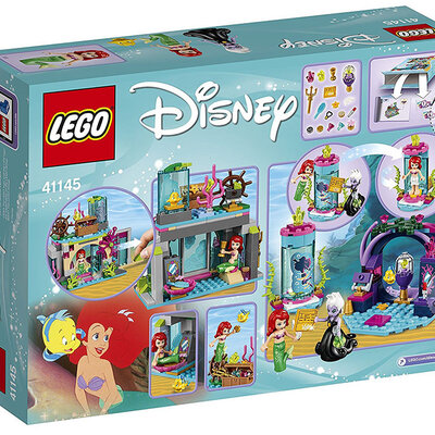 LEGO Disney kocke Disney Princess - The Little Mermaid - Ariel and the Magical Spell – Mala sirena - Arijel i magične čini 222 dela 41145
