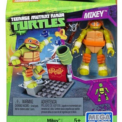 Mega Bloks Kocke TMNT Mikey Nunchuk Training 36683