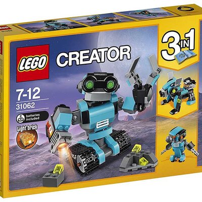 LEGO® Creator kocke 3 in 1 - Robo Explorer – Robo-istraživač 205 delova  31062