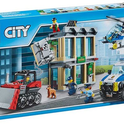 LEGO® City kocke Bulldozer Break-in – Pljačka banke 561 deo 60140