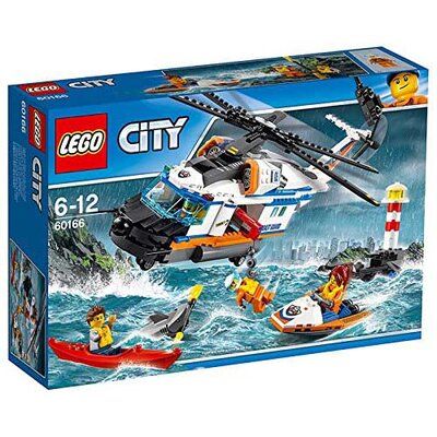 LEGO® City kocke Heavy-duty Rescue Helicopter - Obalska straža: Spasilački helikopter  415 delova 60166