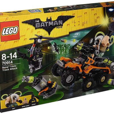 LEGO Batman Movie kocke Bane Toxic Truck Attack – Bejnov napad toksičnim otrovom  366 delova 70914