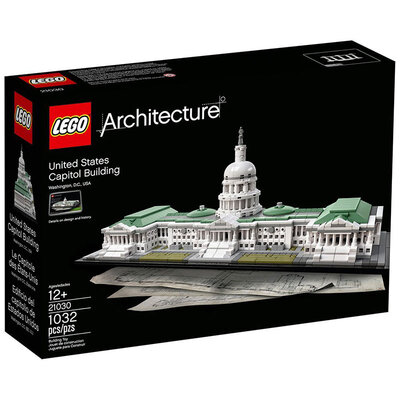 LEGO® Architecture kocke United States Capitol Building - Kapitol 1032 dela 21030