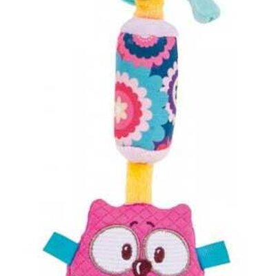 Canpol Igračka Za Bebe Sa Zvečkom Forest Friends 68/043 pink