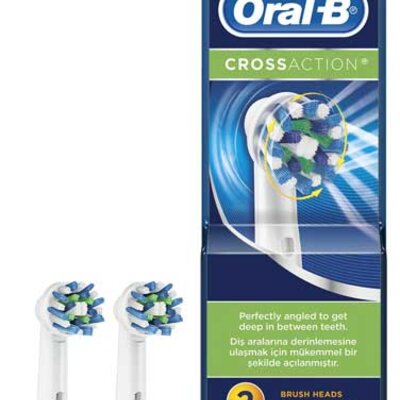 Oral-B rezervni nastavci za električnu četkicu za zube 2kom. Cross Action 500327