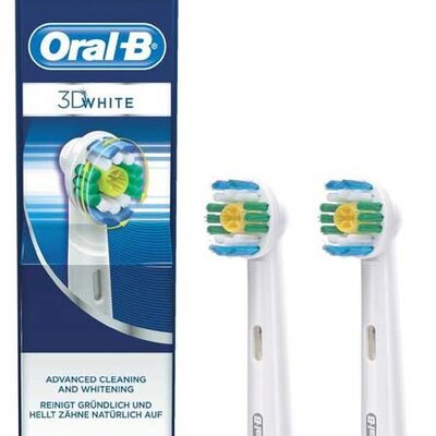 Oral-B rezervni nastavci za električnu četkicu za zube 2kom. EB18 3D White 500324
