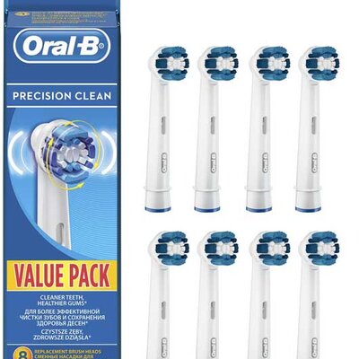 Oral-B rezervni nastavci za električnu četkicu za zube 8kom. Precision Clean 500269
